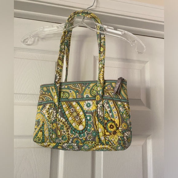 Vera Bradley lemon parfait shoulder bag - Picture 2 of 5